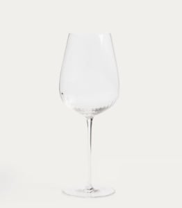 Pahar pentru vin transparent din sticla 580 ml Davel Kave Home