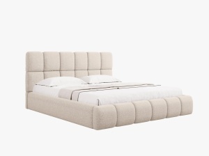 Pat bej din textil 200x200 cm Bellis Micadoni