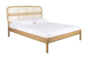 Pat maro din lemn 160x200 cm Webbing Zuiver