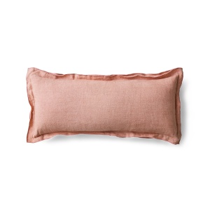 Perna dreptunghiulara crem magnolie din fibre naturale 30x70 cm Linen HKliving