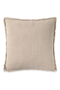 Perna dreptunghiulara din bumbac bej 45x45 cm Handloom Lorena Canals