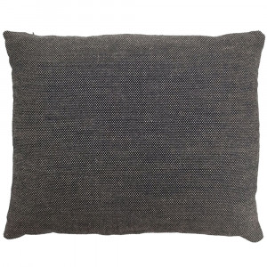 Perna dreptunghiulara neagra/maro din fibre naturale 40x50 cm Fernandez Thai Natura