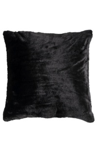 Perna neagra din fibre sintetice 48x48 cm Heaven Lalee