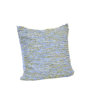 Perna patrata albastru deschis din bumbac 50x50 cm Blend Hubsch