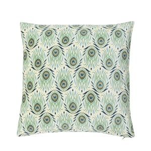 Perna patrata verde din bumbac 50x50 cm Adia Creative Collection