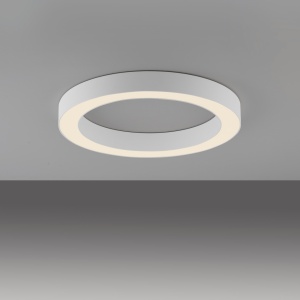 Plafoniera alba din metal Pure Lines Art Zuma Line