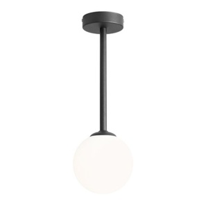 Plafoniera neagra/alba din metal Pinne S Quiet Object
