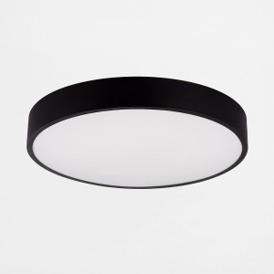 Plafoniera neagra din plastic cu LED Nadi Zuma Line