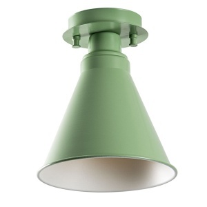 Plafoniera verde din metal Veysel The Home Collection
