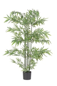 Planta artificiala cu ghiveci verde din plastic 150 cm Bamboo Bizzotto