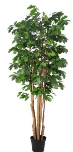 Planta artificiala verde/neagra din fibre sintetice 210 cm Oak Bizzotto
