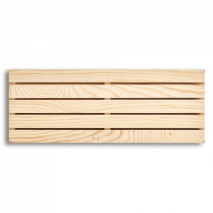 Platou maro din lemn de pin pentru servire 15x40 cm Pallet Zeller