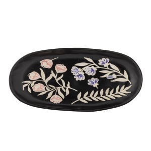 Platou multicolor din ceramica 19x41 cm Amberly Bloomingville