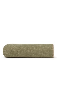 Pled din bumbac kaki 130x180 cm Handloom Lorena Canals