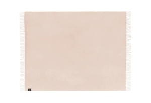 Pled grej din fibre naturale 130x170 cm Ro FEST