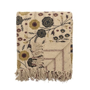 Pled multicolor din bumbac 130x160 cm Eydis Bloomingville
