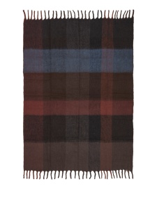 Pled multicolor din fibre naturale 130x170 cm Blur Dark Ferm Living