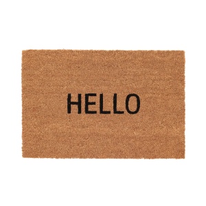 Pres intrare maro din fibre naturale 40x60 cm Hello Esschert Design