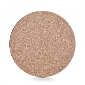 Protectie masa rotunda maro din fibre naturale 17 cm Avens Zeller