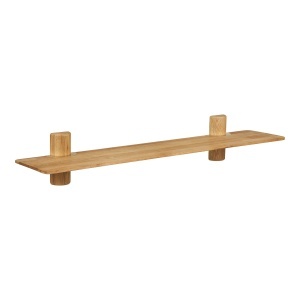 Raft din lemn maro 110 cm Calcata House Nordic