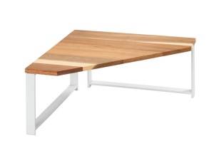 Raft maro/alb din metal 30 cm Louisa Corner Wenko
