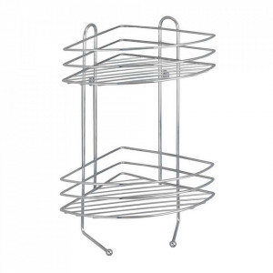 Raft pentru baie argintiu din metal 31 cm Exclusive Wenko