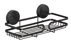 Raft pentru baie negru din metal 26 cm Pavia Wenko