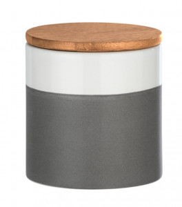 Recipient cu capac multicolor din ceramica si lemn 450 ml Malta Mini Wenko