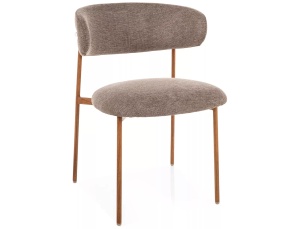 Scaun dining bej din textil Elton The Home Collection