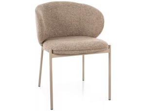 Scaun dining bej din textil Kioto All The Home Collection
