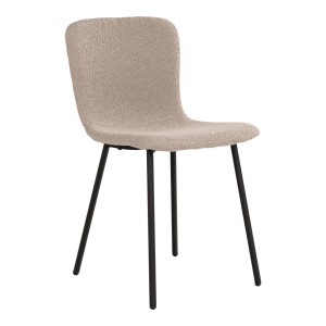 Scaun dining din textil bej Halden House Nordic
