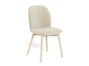 Scaun dining din textil crem Cindy Quiet Object