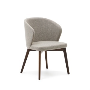 Scaun dining maro/maro inchis din textil Darice Kave Home