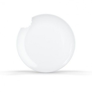 Set 2 farfurii albe din ceramica 20 cm Bite Tassen