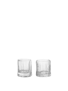 Set 2 pahare transparente din sticla 380 ml Kiru Ferm Living
