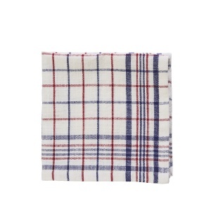 Set 4 servete multicolore din bumbac 35x35 cm Checked WBR Madam Stoltz