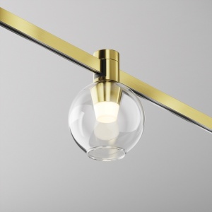 Spot maro alama din metal cu LED Bubble Flarity Maytoni