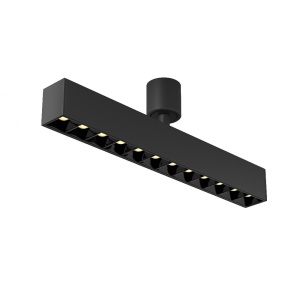 Spot negru din metal Points Holity Maytoni