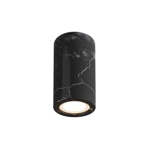 Spot negru din metal Texture Basic Maytoni