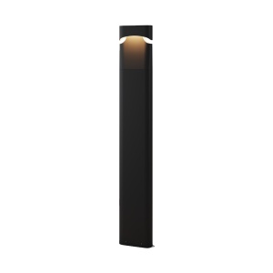 Stalp de iluminat pentru exterior negru din metal 80 cm Dusk Maytoni