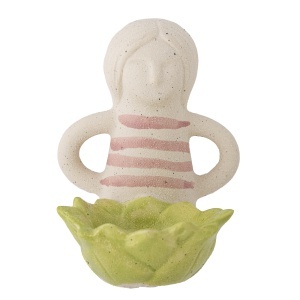 Suport lumanare multicolora din ceramica 12 cm Clarabel Bloomingville