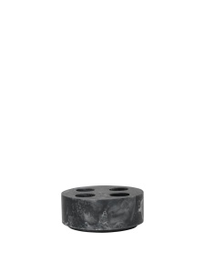 Suport pentru periute dinti gri carbune din fibre naturale 5x10 cm Mist Ferm Living