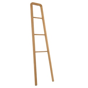 Suport pentru prosoape maro din lemn 50 cm Uliana Kave Home