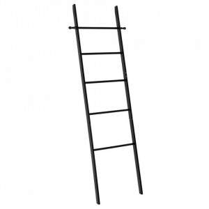 Suport prosoape din bambus negru 43 cm Loft Wenko