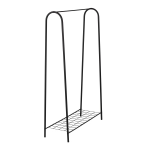 Suport umerase negru din metal 145 cm Igor The Home Collection