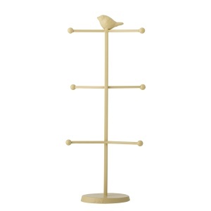Suportur pentru cani din metal bej Dean Creative Collection