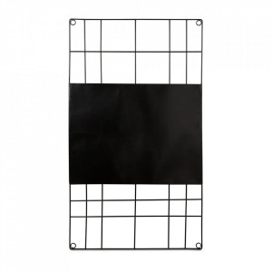 Tabla magnetica memo negru din metal 60x105 Dem Vtwonen
