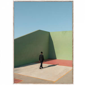 Tablou multicolor cu rama din lemn 50x70 cm Simplicity of the Moment Paper Collective