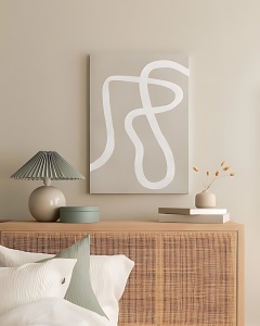 Tablou multicolor din fibre naturale 40x60 cm Artcanvas32 The Home Collection