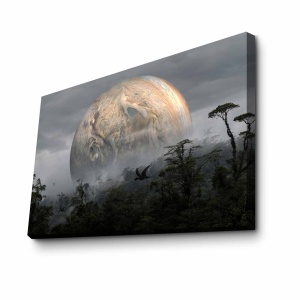 Tablou multicolor din fibre naturale 45x70 cm Sonic004 The Home Collection